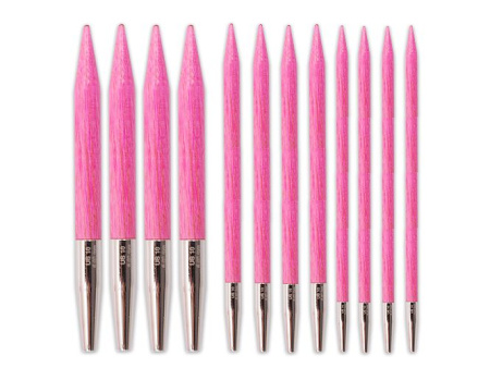 Спицы разъемные, длина 7 см (Blush, № 6.50)