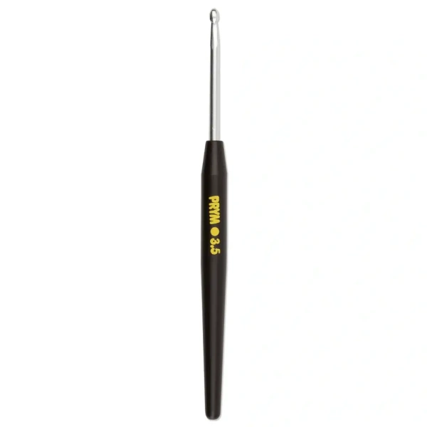 Крючок для вязания с мягкой ручкой 3.5 мм / 14 см, Prym, 195175