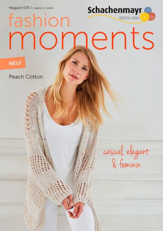 Журнал Schachenmayr "Magazin 035 - Fashion moments", MEZ, 9855035.00001 (Нет, 9855035.00001)