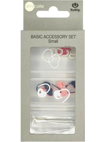 Базовый набор аксессуаров для вязания "amicolle" - Small /Маленький/, Tulip, AC-074e