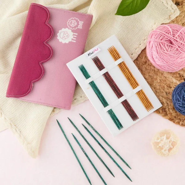 Набор "Starter" спиц чулочных длиной "Dreamz", 5 размеров,KnitPro, 200