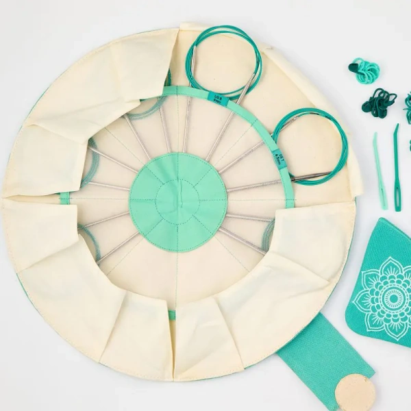 Набор спиц круговых Mindful "Serene" /Безмятежный/, длина 8 размеров, KnitPro, 363