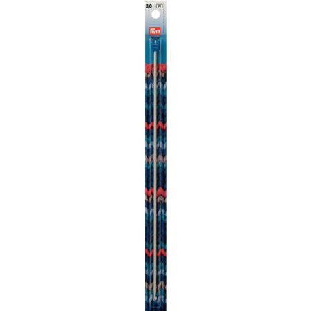 Крючок для вязания тунисский с наконечником 3 мм / 30 см, Prym, 195215