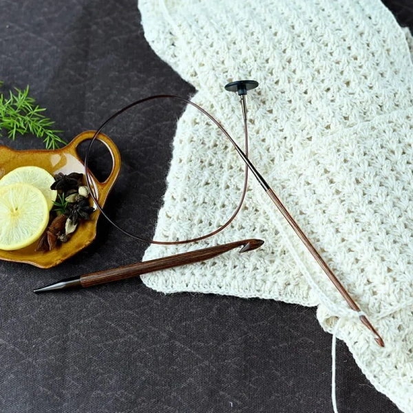 Крючок для вязания тунисский съемный "Ginger" 3мм, KnitPro, 31261