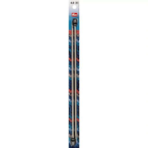 Спицы прямые с наконечниками Prym, 191 (4мм/30см)