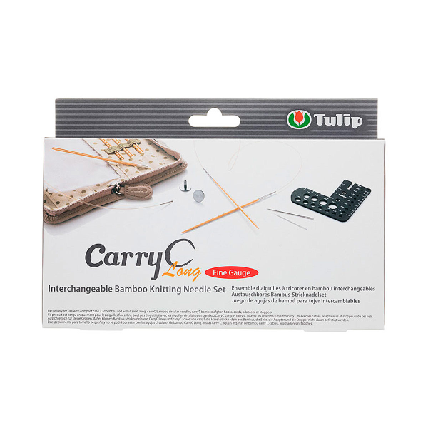 Набор спиц съемных "CarryC Long" - Fine Gauge, длина Tulip, TCC