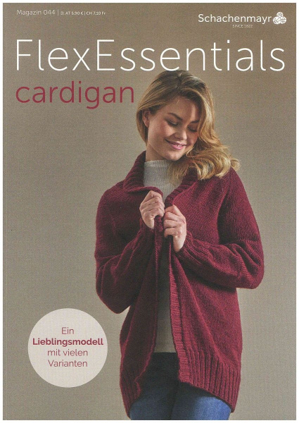 Журнал Schachenmayr "Magazin 044 - FlexEssentials Cardigan", MEZ, 9855044.00001