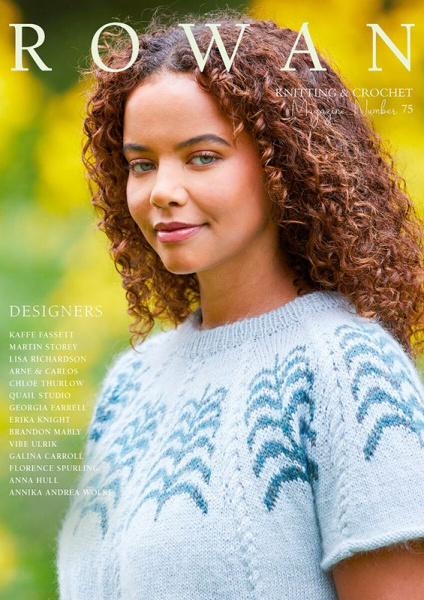 Журнал Rowan "Knitting & Crochet Magazine 75", 38 моделей, ZM75