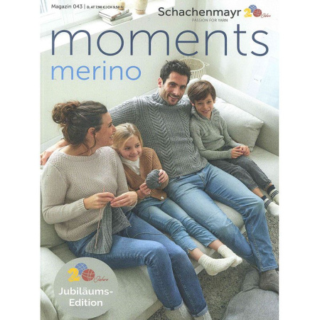 Журнал Schachenmayr «Magazin 043 - Schachenmayr Moments Merino», MEZ, 9855043.00001