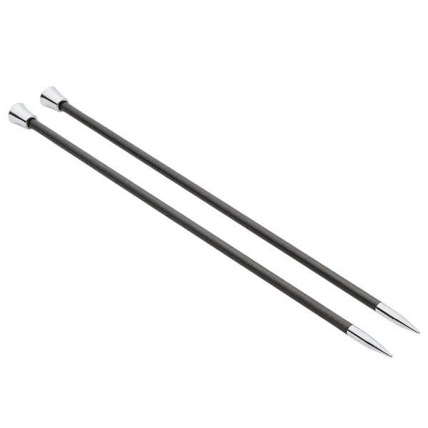 Спицы прямые "Karbonz" KnitPro, 412 (4.5мм/25см)