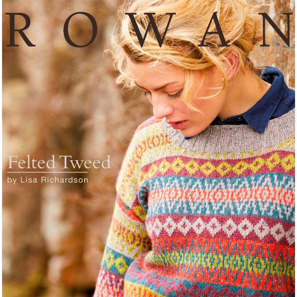 Брошюра Rowan "Felted Tweed", дизайнер Lisa Richardson, ZB302