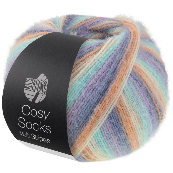 Пряжа 'MEILENWEIT 100 COSY SOCKS MULTI STRIPES' (153)