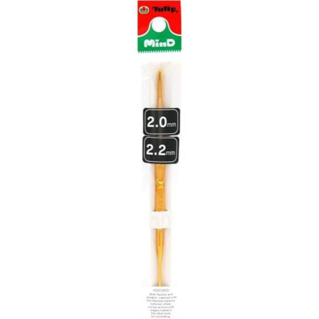 Крючок для вязания двухсторонний "MinD" 2 - 2.2 мм, Tulip, TA-0013e