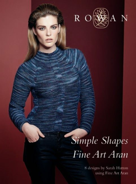 Журнал Rowan: «Simple Shapes Fine Art Aran» AW 2014/15