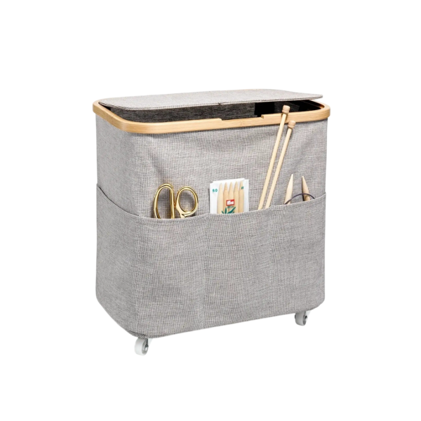 Органайзер "Fold & Store Basket Multi" складной, на колесиках 38*26*37см, Prym, 612055