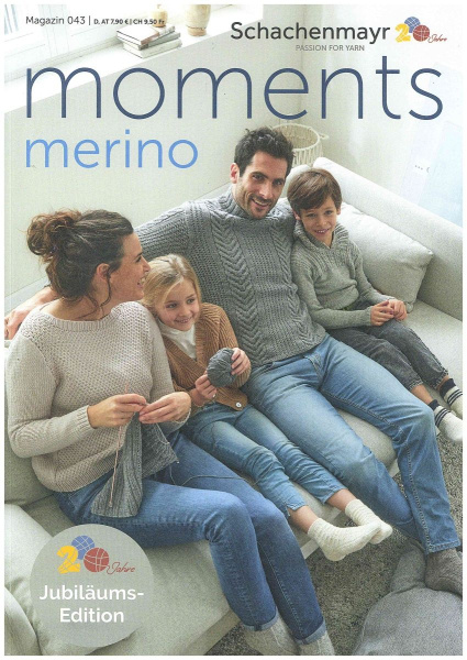 Журнал Schachenmayr "Magazin 043 - Schachenmayr Moments Merino", MEZ, 9855043.00001