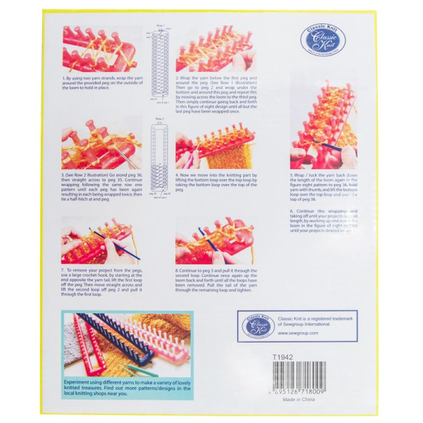 Устройство для вязания, 4 размера. Арт T1942