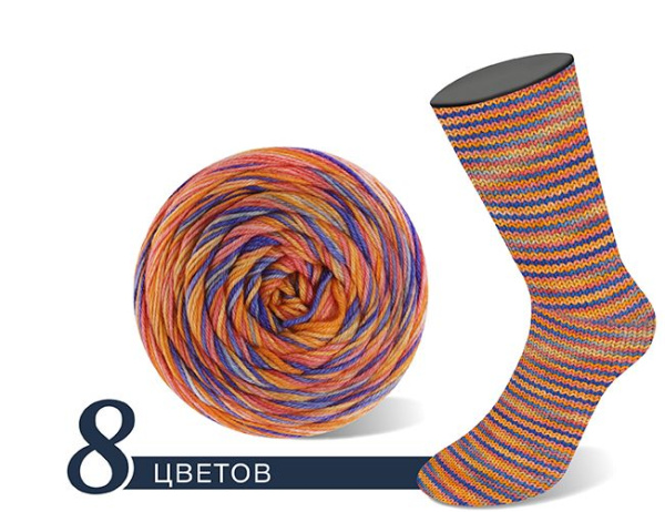 Набор пряжи 'MEILENWEIT 100 CONFETTINI'  (2024 вар.1) (Набор пряжи 'MEILENWEIT 100 CONFETTINI'  (2024 вар.1))