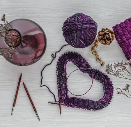 Спицы съемные "Cubics" для длины тросика KnitPro, 254 Спицы съемные "Cubics" для длины тросика KnitPro, 254