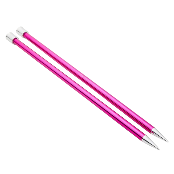 Спицы прямые "Zing" KnitPro, 473 (10мм/35см)