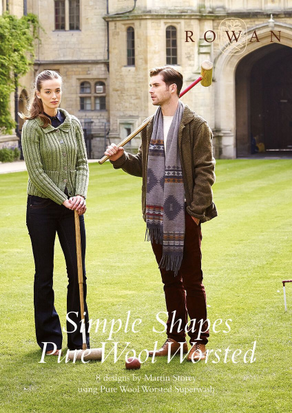 Журнал Rowan: «Simple Shapes Pure Wool Worsted» SS 2014