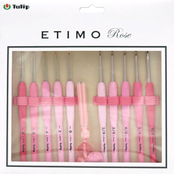 Набор сверхтонких крючков для вязания "ETIMO Rose", Tulip, TEL-001e