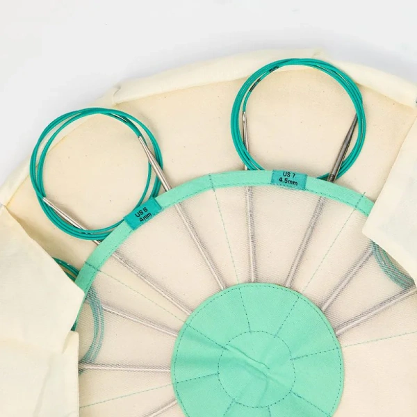 Набор спиц круговых Mindful "Serene" /Безмятежный/, длина 8 размеров, KnitPro, 363