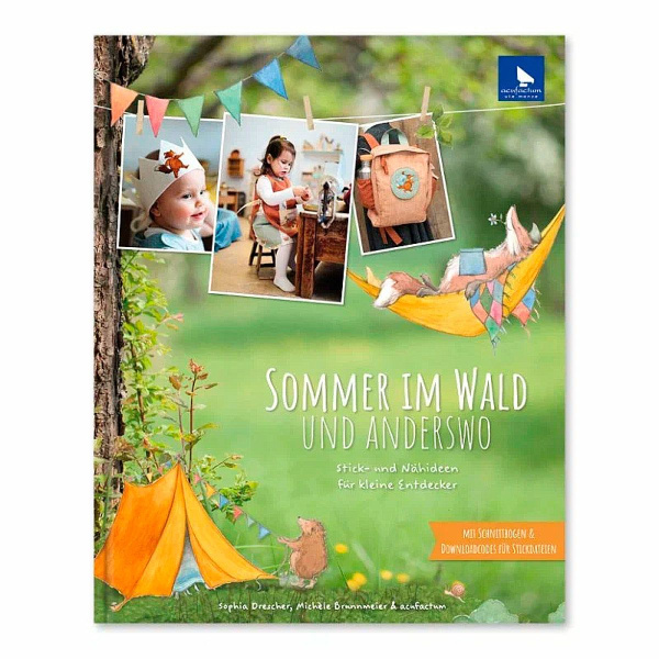 Книга "Sommer im Wald und anderswo" /Лето в лесу и не только/, Acufactum Ute Menze, K-4049