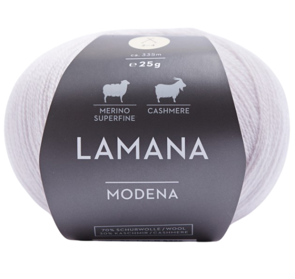 /Модена/ пряжа Lamana (70% шерсть мериноса сверхлегкая, 30% кашемир), 10*25г/335м (28 M, schiefergra