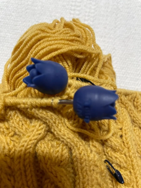 Наконечники для спиц "amicolle", тюльпан 4*6,5мм, Tulip, AC-047e