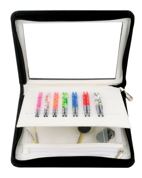 товар Набор "Deluxe Set Normal IC" съемных спиц "Marblz", длина 8 размеров, KnitPro, 715 Индия 