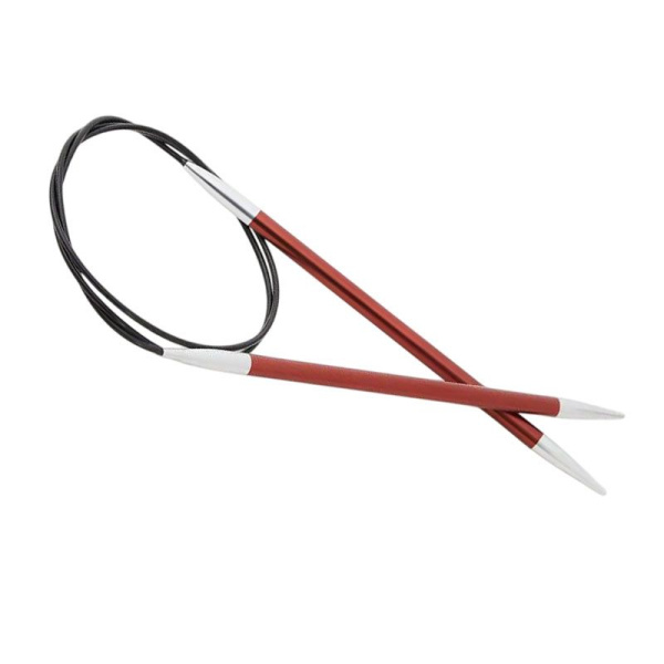 Спицы круговые укороченные "Zing" 5,5мм/40см, KnitPro, 47072