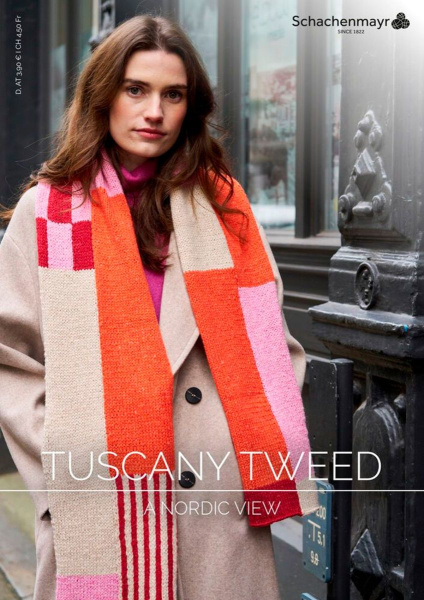 Буклет Schachenmayr "Tuscany Tweed a nordic view", 4 модели, на немецком языке, MEZ, 9839959-00001