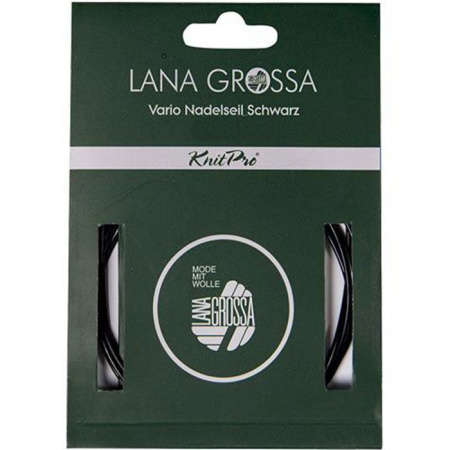 Леска для круговых спиц Lana Grossa, полиамид, эко упаковка, 80 см
