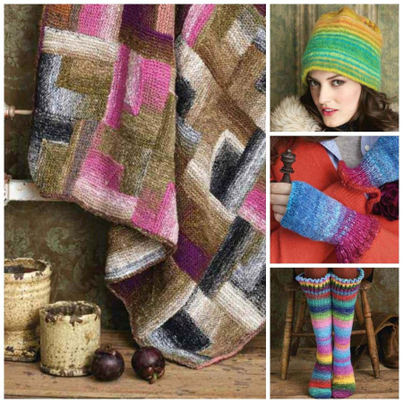Книга «Knit Noro: 30 Designs in Living Color» на английском языке