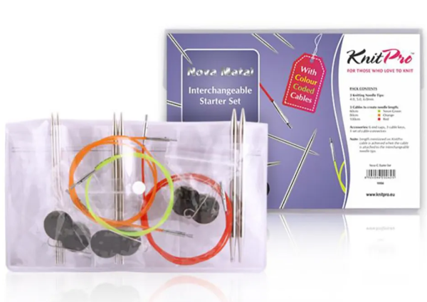 Набор "Starter Set" съемных спиц "Nova Metal", KnitPro, 10604