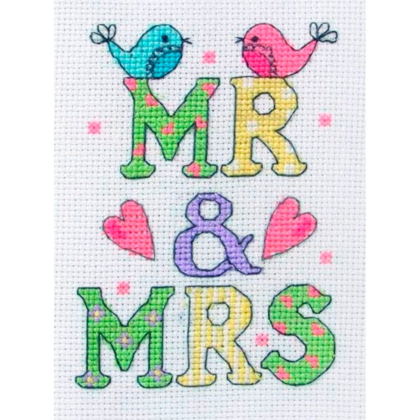 Набор для вышивания Anchor "Wedding Mini" 11*8см, MEZ, PCE754 (Набор для вышивания Anchor "Wedding Mini" 11*8см, MEZ Венгрия, PCE754)