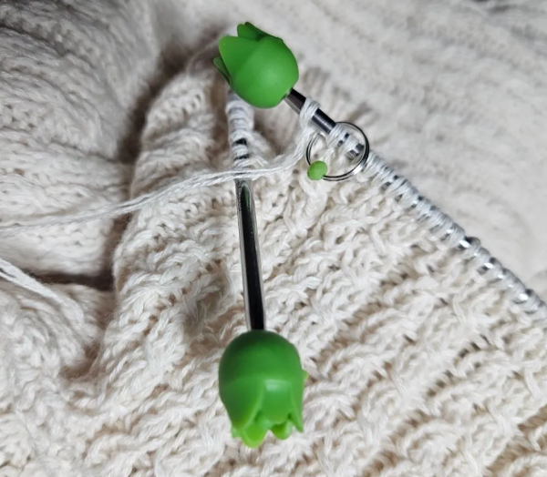 Наконечники для спиц "amicolle", тюльпан 2*4,5мм, Tulip, AC-046e