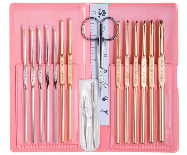 Набор крючков для вязания "Classic 4", Tulip, TCK-004e