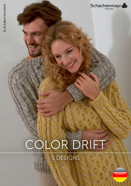 Буклет Schachenmayr "Color Drift", 5 модели, на немецком языке, MEZ, 9839960-00001