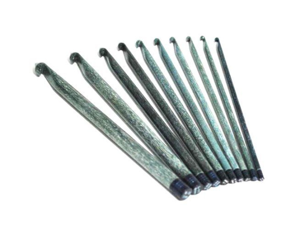 Крючок односторонний, дерево Indigo, длина 15 см (7.00)