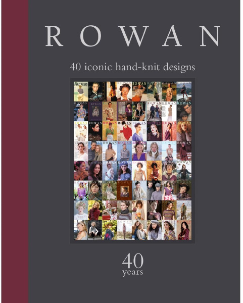 Книга Rowan "Rowan - 40 Years", 40 моделей, 9781640210288
