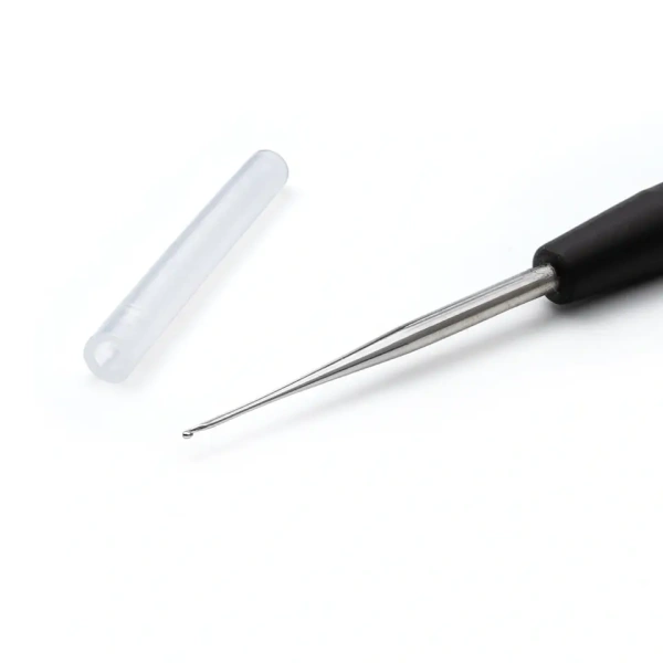 Крючок для вязания с ручкой, с защитным колпачком 0.6 мм, Prym, 175625