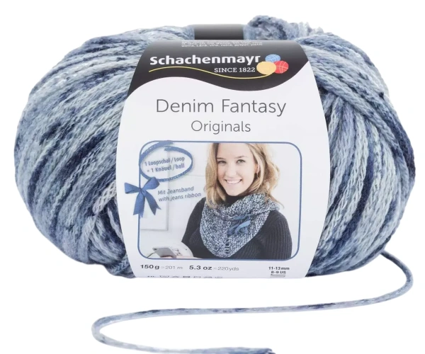 товар Denim Fantasy /Деним Фэнтази/ пряжа Schachenmayr Originals, MEZ, 9807831 Германия 