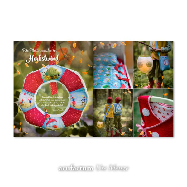 Книга "Pippa & Pelle - Wichtelfeine Handarbeiten", Acufactum Ute Menze, K-4052