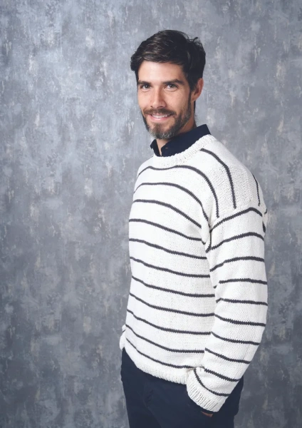 Книга Rowan "Modern Mens Knits", дизайнер Jen Geigley, 11 моделей, 9781916244542