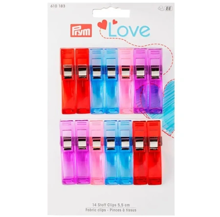 товар Серия "Prym Love" - Прищепки для работы с тканями, длина 5,5см, Prym, 610183 