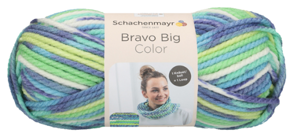 Bravo Big Color /Браво Биг Колор/ пряжа Schachenmayr original, MEZ, 9807720