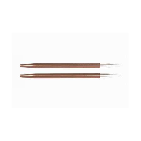 Спицы съемные укороченные "Zing" алюминий, охра (коричневый), KnitPro, 475 (5.5мм/10см) Спицы съемные укороченные "Zing" алюминий, охра (коричневый), KnitPro, 475 (5.5мм/10см)