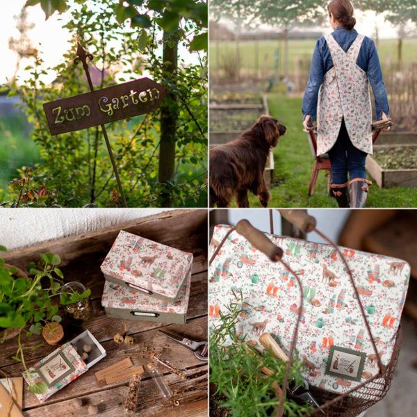 Книга "Heimgemacht in der Sommerzeit" /Домашнее летом/, размер 21,5*27см, Acufactum, K-4053